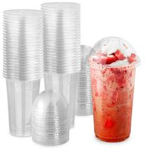 Copos de sobremesa Stock Your Home Clear Plastic 470 ml (conjunto de 50)