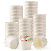 Copos de sorvete Belinlen 118 ml 200 unidades de iogurte congelado de 4 onças Copos de sorvete Belinlen 118 ml 200 unidades de iogurte congelado de 4 onças