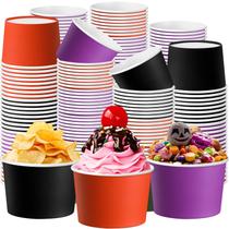 Copos de sorvete de papel Jingmore 270 ml descartáveis 60 unidades