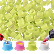 Copos de Tinta para Tatuagem OZER 200 unidades Silicone Descartável Verde Copos de Tinta para Tatuagem OZER 200 unidades Silicone Descartável Verde