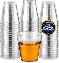 Copos de tiro Stock Your Home 60 ml em miniplástico (transparente) x250 Copos de tiro Stock Your Home 60 ml em miniplástico (transparente) x250