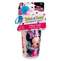 Copos de transição The First Years Minnie Mouse 296 ml, pacote com 3 Copos de transição The First Years Minnie Mouse 296 ml, pacote com 3