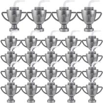 Copos de troféu Amyhill Race Car 12 unidades de 350 ml com canudos e tampas