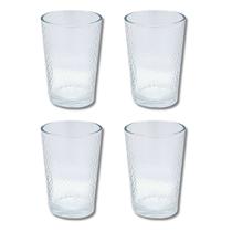 Copos de Vidro Arizona para Sucos e Drinks 200 ML - 4 Un