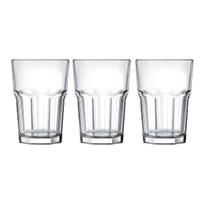 Copos De Vidro Bourbon 3 Peças Transparente 360Ml Art House Copos De Vidro Bourbon 3 Peças Transparente 360Ml Art House