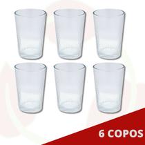 Copos de Vidro para Sucos e Drinks 200 ML - 6 Unidades