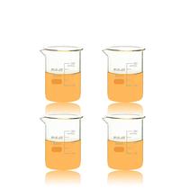 Copos de vidro ULAB Scientific 300mL Borosilicate Griffin (x4)