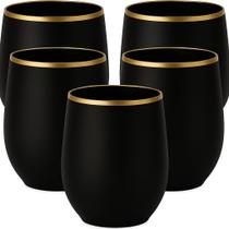 Copos de vinho, champanhe, uísque, Oojami, 40 unidades, 350 ml, plástico