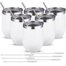 Copos de vinho YEBTS Life 350ml/6 pacotes de aço inoxidável Copos de vinho YEBTS Life 350ml/6 pacotes de aço inoxidável