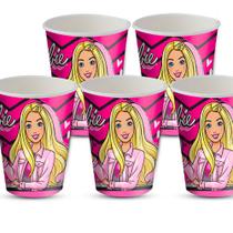 Copos decoração festa Barbie 8 Uni 200 ML aniversário Copos decoração festa Barbie 8 Uni 200 ML aniversário