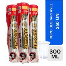 Copos Descartáveis 300ml Chopp Açaí Água Suco PP 330 Copozan Copos Descartáveis 300ml Chopp Açaí Água Suco PP 330 Copozan