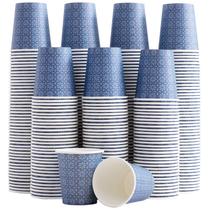 Copos Descartáveis de Papel Clawsoff (300 Unidades, 150ml) - Azul Marinho