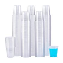 Copos Descartáveis de Plástico SIUQ (600 Unidades) - 90ml - para Enxaguante Bucal