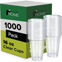 Copos Descartáveis EconoHome PET Cristal 473 ml Pacote com 1000 Copos Descartáveis EconoHome PET Cristal 473 ml Pacote com 1000