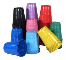 Copos Descartaveis Festa Aniversario Colorido Plastico Evento Copos Descartaveis Festa Aniversario Colorido Plastico Evento