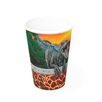 Copos Descartáveis Jurassic World 200Ml Com 8Un Festcolor