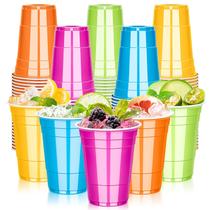 Copos descartáveis KesaPlan Hawaii Laua 470 ml 100 unidades Copos descartáveis KesaPlan Hawaii Laua 470 ml 100 unidades