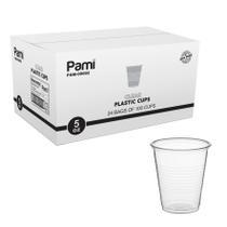 Copos Descartáveis Plásticos PAMI 150ml - Caixa com 2400 Unidades (Sem BPA)