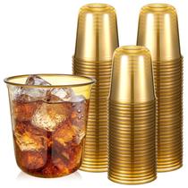 Copos descartáveis sem haste Ziliny 50 unidades de vinho cristal de 350 ml