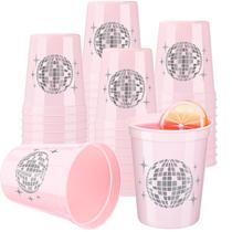 Copos Disco Party Favor Uiifan 30 unidades de plástico reutilizável de 500 ml Copos Disco Party Favor Uiifan 30 unidades de plástico reutilizável de 500 ml