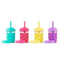 Copos Elk and Friends Glass Mason, 240 mL com silicone Copos Elk and Friends Glass Mason, 240 mL com silicone
