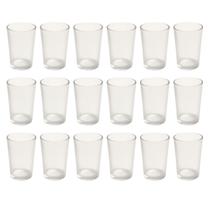 Copos em Vidro Grosso 200ML Resistente Luxo - 18Un