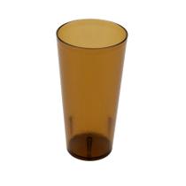 Copos G.E.T. 6612-1-A de plástico pesado de 350 ml âmbar (conjunto 12) Copos G.E.T. 6612-1-A de plástico pesado de 350 ml âmbar (conjunto 12)
