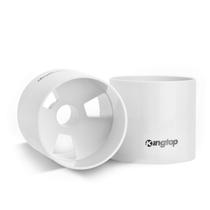 Copos Golf Hole KINGTOP de 4 polegadas de profundidade, branco marfim, pacote com 2 unidades