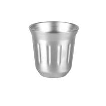 Copos Inox 80ml para Café Can.u.do Kit com 50 Unidades Reutilizáveis