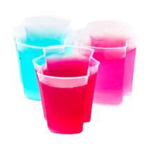 Copos Jello Shot EZ-SQUEEZE, 2 onças, pacote com 100 unidades, plástico premium Copos Jello Shot EZ-SQUEEZE, 2 onças, pacote com 100 unidades, plástico premium