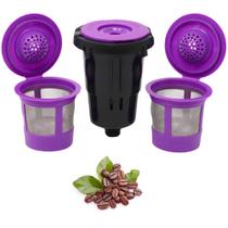 Copos K reutilizáveis PUREHQ para Keurig K-Mini, K Mini Plus, K-Express e K Iced Copos K reutilizáveis PUREHQ para Keurig K-Mini, K Mini Plus, K-Express e K Iced