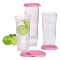 copos kit 4 peças Tupperware original