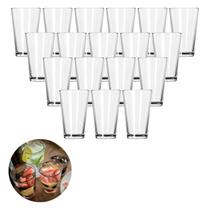 Copos Londres Vidro 240ML Resistente Mesa Posta Cozinha - 18 UN