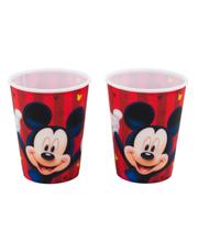 Copos Mickey Disney 400ml Kit com 2 Unidades Copos Mickey Disney 400ml Kit com 2 Unidades