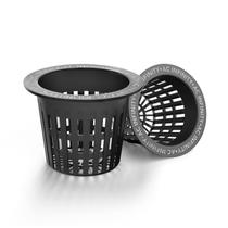 Copos Net Cups AC Infinity de 7,6 cm Heavy Duty Garden, pacote com 25, pretos
