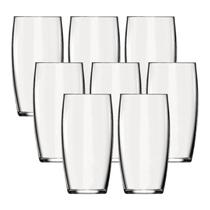 Copos Oca Redondo 300ML Resistente Transparente Bebidas 8 UN