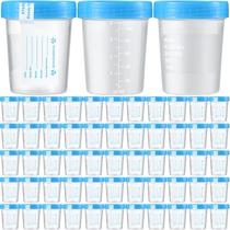 Copos para amostras de urina Geiserailie 120 ml descartáveis x100 com tampas Copos para amostras de urina Geiserailie 120 ml descartáveis x100 com tampas