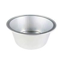 Copos para assar KitchenDance, alumínio descartável, 45 mL, prata 100