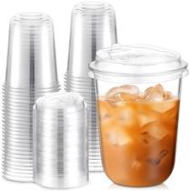 Copos para Beber Baderke 50 Conjuntos 473ml Plástico Transparente Copos para Beber Baderke 50 Conjuntos 473ml Plástico Transparente