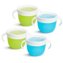 Copos para Lanches de Crianças Munchkin Snack Catcher 4 Unidades 270ml Copos para Lanches de Crianças Munchkin Snack Catcher 4 Unidades 270ml