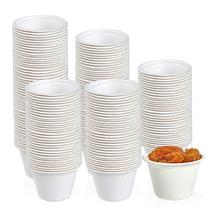 Copos para porções compostáveis EcoLipak 200, pacote 120 ml, 4 onças x 200