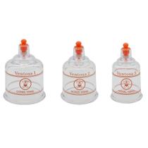 Copos para Ventosa - Kit c/ tam. 1, 2 e 3