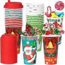 Copos Party Favors FZR Legend Christmas 473 ml, pacote com 24 unidades para crianças Copos Party Favors FZR Legend Christmas 473 ml, pacote com 24 unidades para crianças