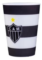 Copos Plástico 3D Atlético Mineiro 400 Ml
