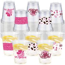 Copos Plásticos CUPLOOV 100 Unidades 355 ml Rosa Festa Western Copos Plásticos CUPLOOV 100 Unidades 355 ml Rosa Festa Western