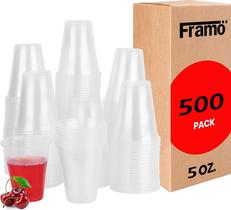 Copos plásticos descartáveis FRAMO 150mL Clear (500 ct)