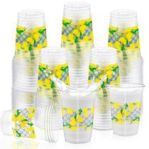 Copos plásticos descartáveis Singhoow Capri Lemon 473mL (50 unidades) Copos plásticos descartáveis Singhoow Capri Lemon 473mL (50 unidades)