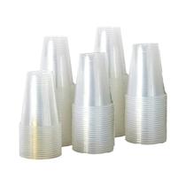 Copos Plásticos Descartáveis Transparentes 50/100PCS Para Piqueniques Ao Ar Livre Festas