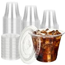 Copos Plásticos YEEHAW 266 ml 50 Unidades com Tampas Planas Copos Plásticos YEEHAW 266 ml 50 Unidades com Tampas Planas