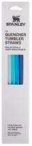 Copos Reutilizáveis Quencher Straws Stanley (30oz) - Pacote com 4 Unidades - Azul